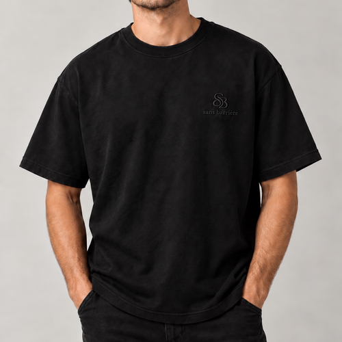 T-Shirt Noir - Hirondelle